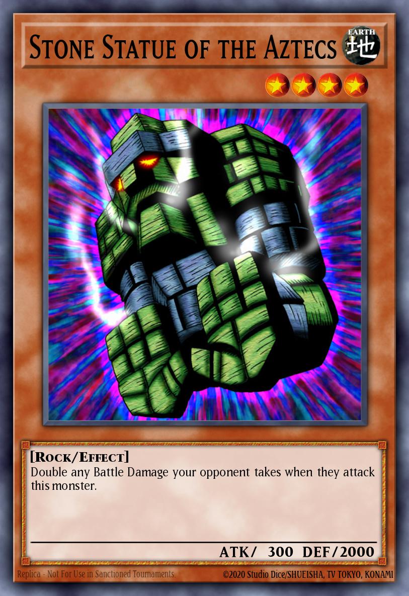 Stone Statue of the Aztecs card image