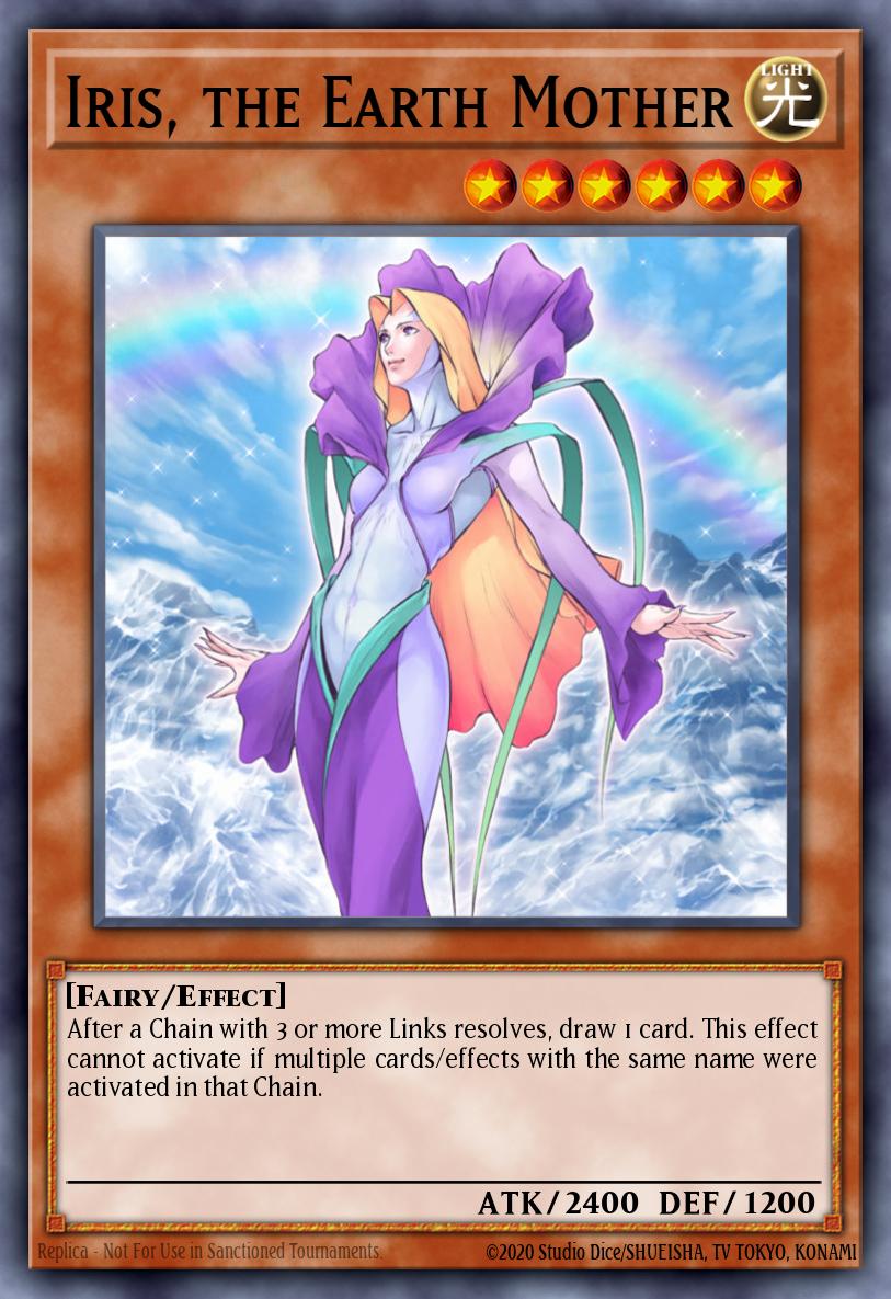 Iris, the Earth Mother card image