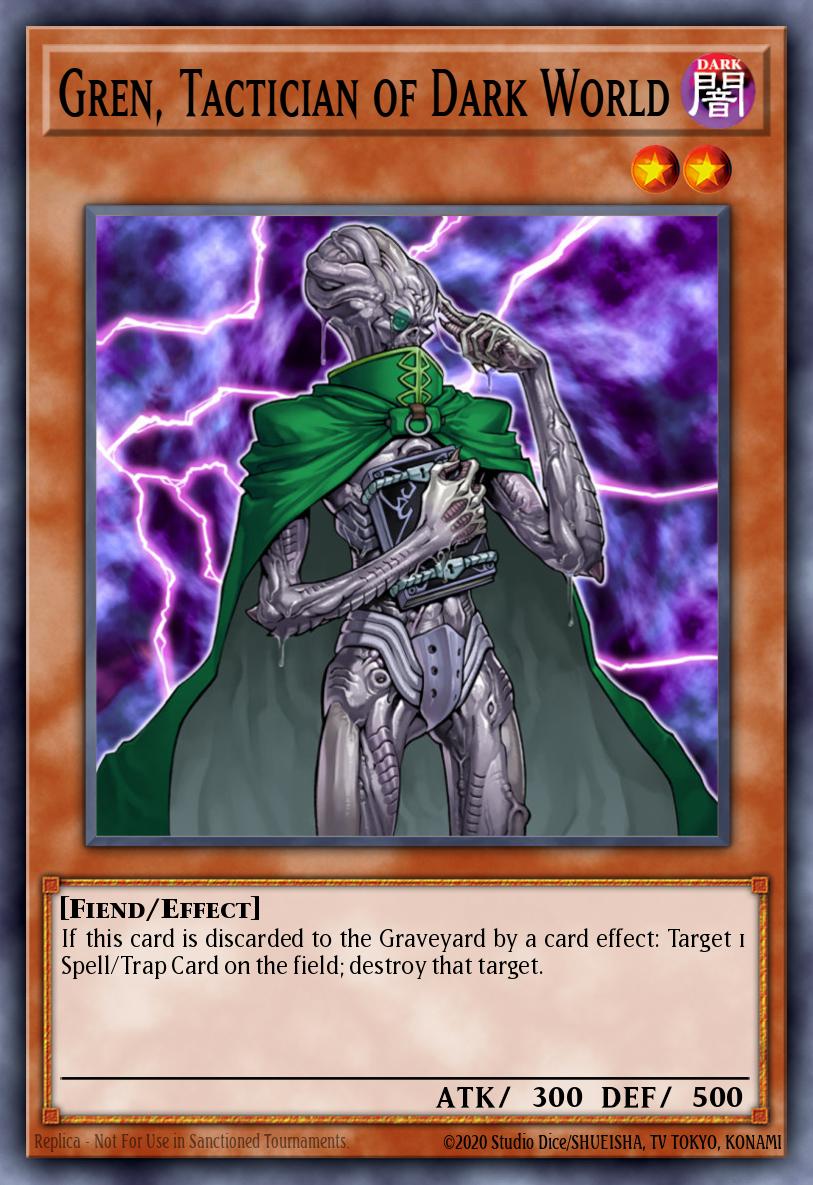 Gren, Tactician of Dark World card image