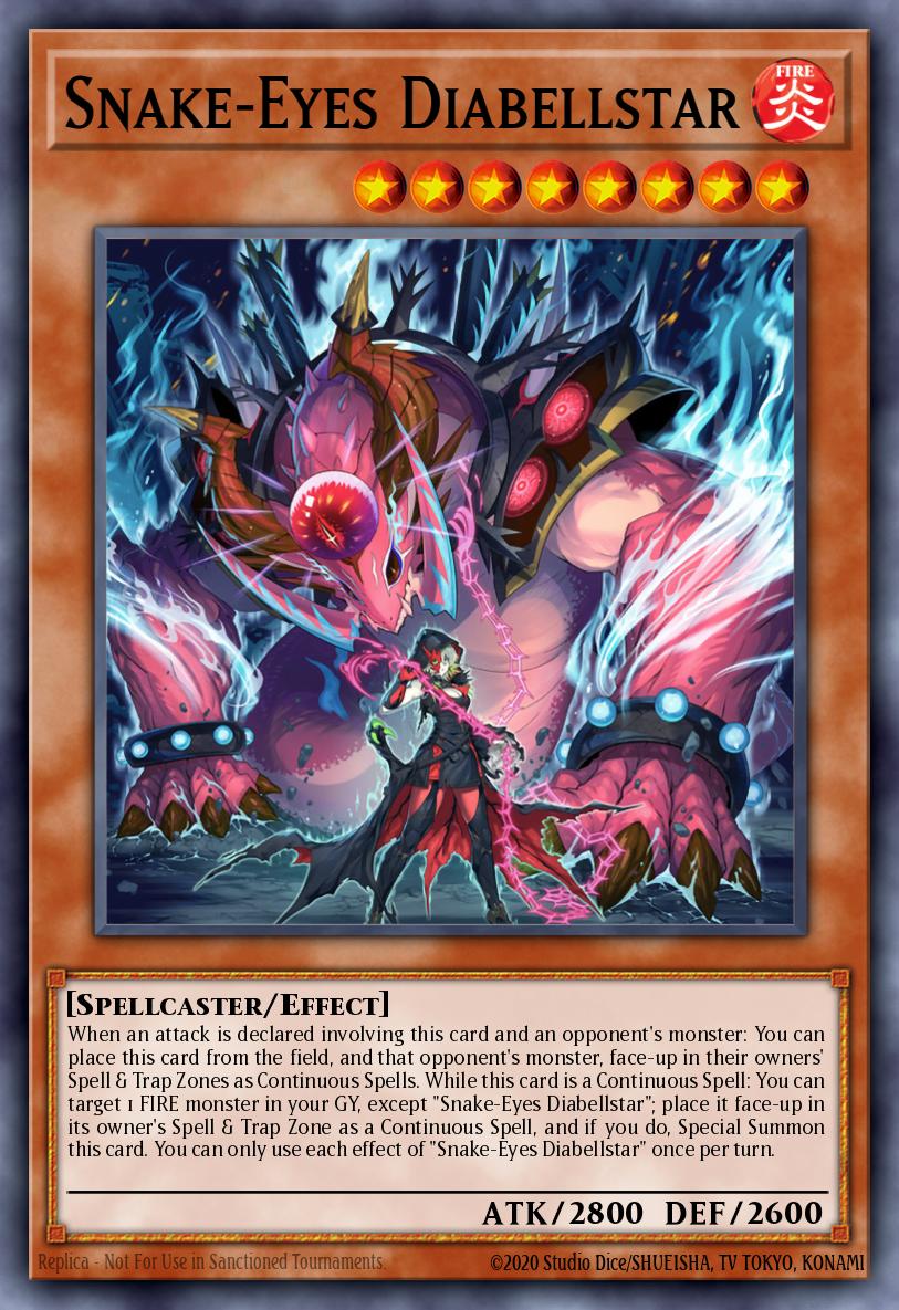 Snake-Eyes Diabellstar card image