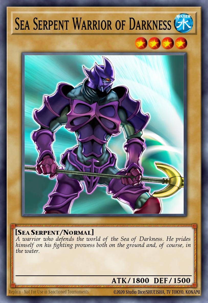 Sea Serpent Warrior of Darkness card image
