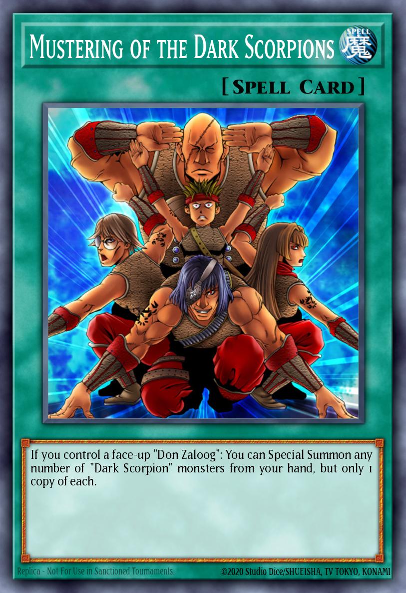 Mustering of the Dark Scorpions card image