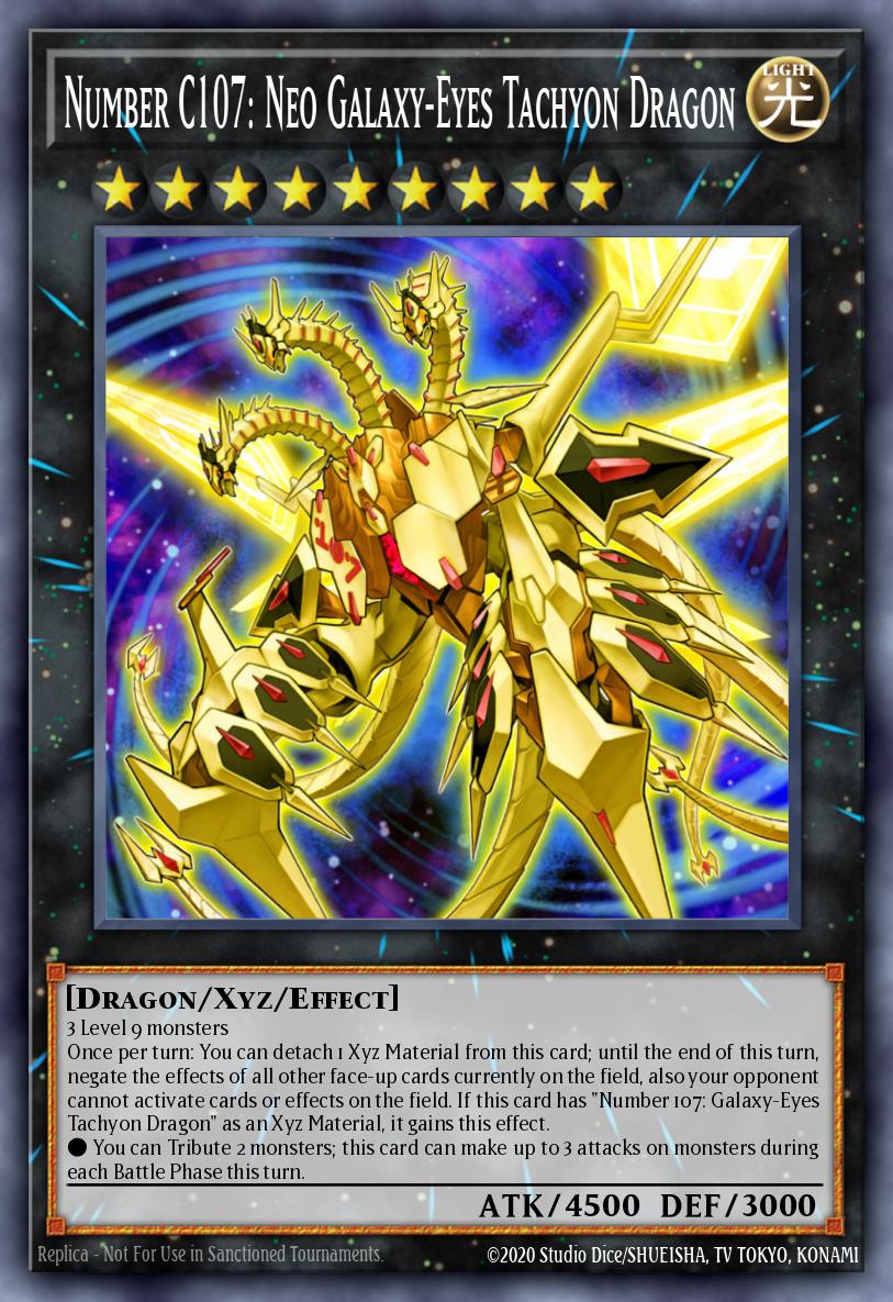 Number C107: Neo Galaxy-Eyes Tachyon Dragon card image