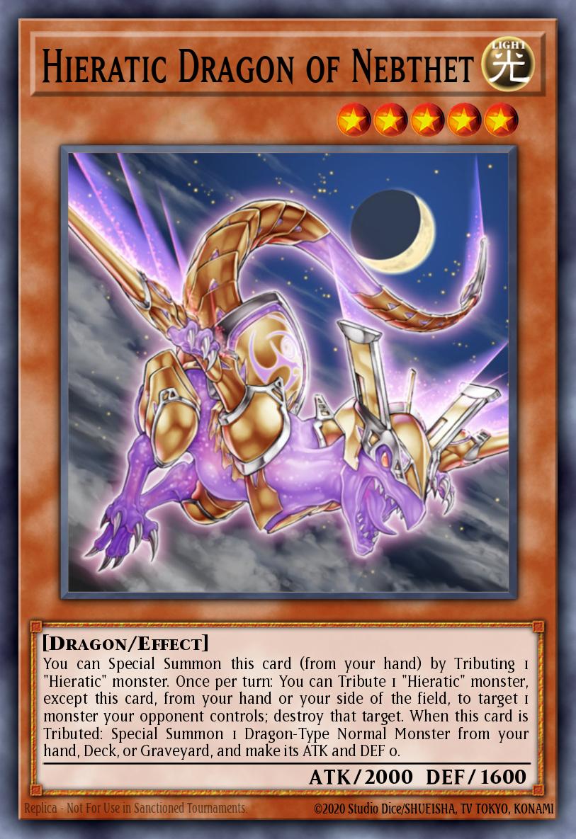 Hieratic Dragon of Nebthet card image