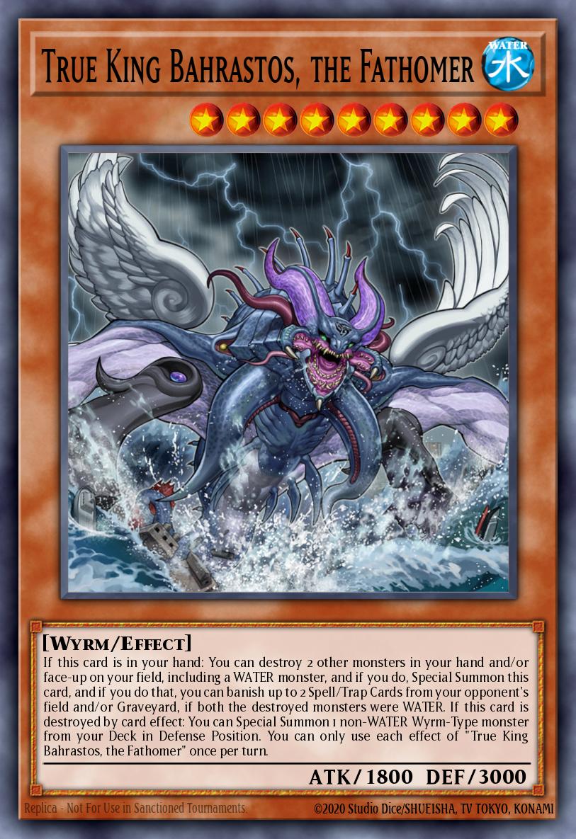 True King Bahrastos, the Fathomer card image