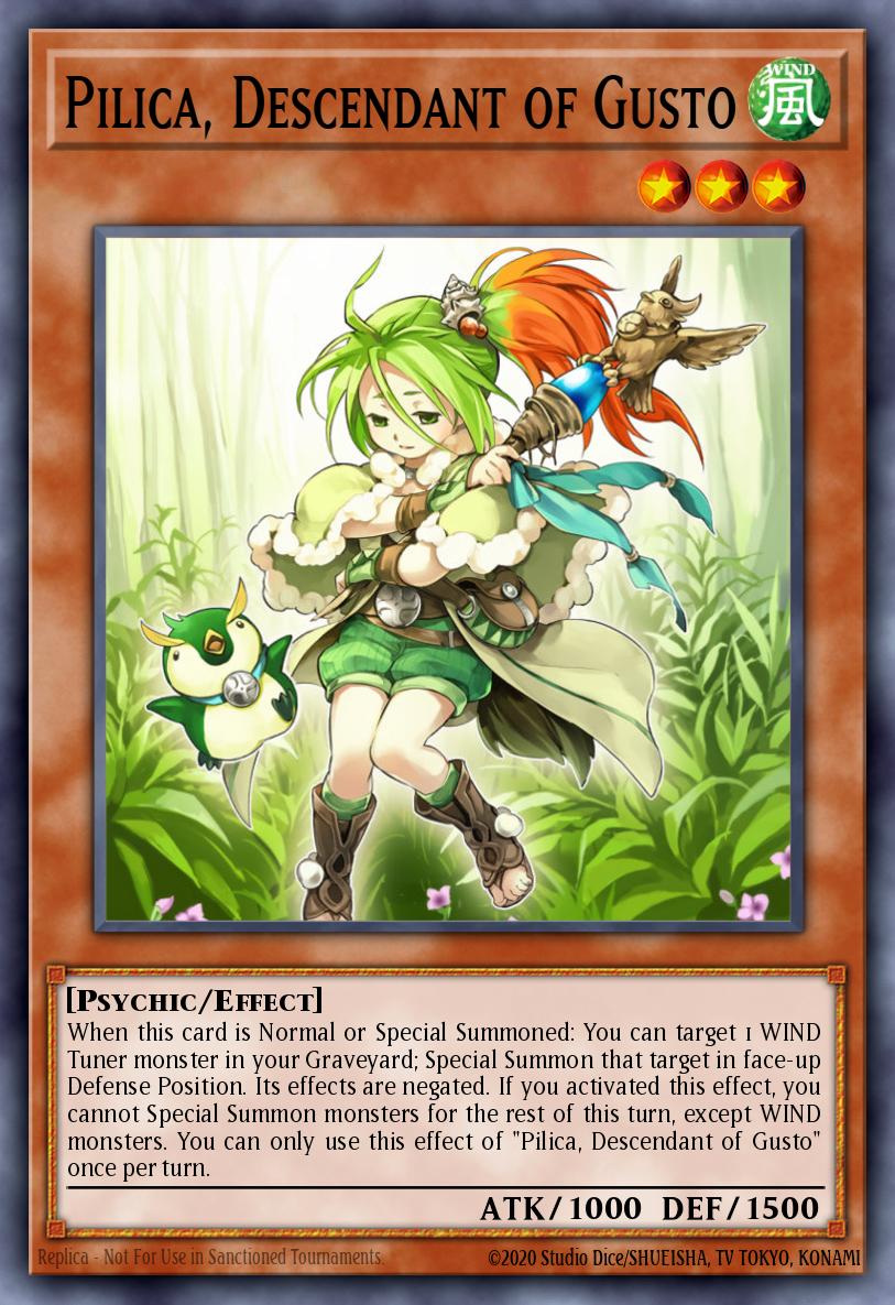 Pilica, Descendant of Gusto card image
