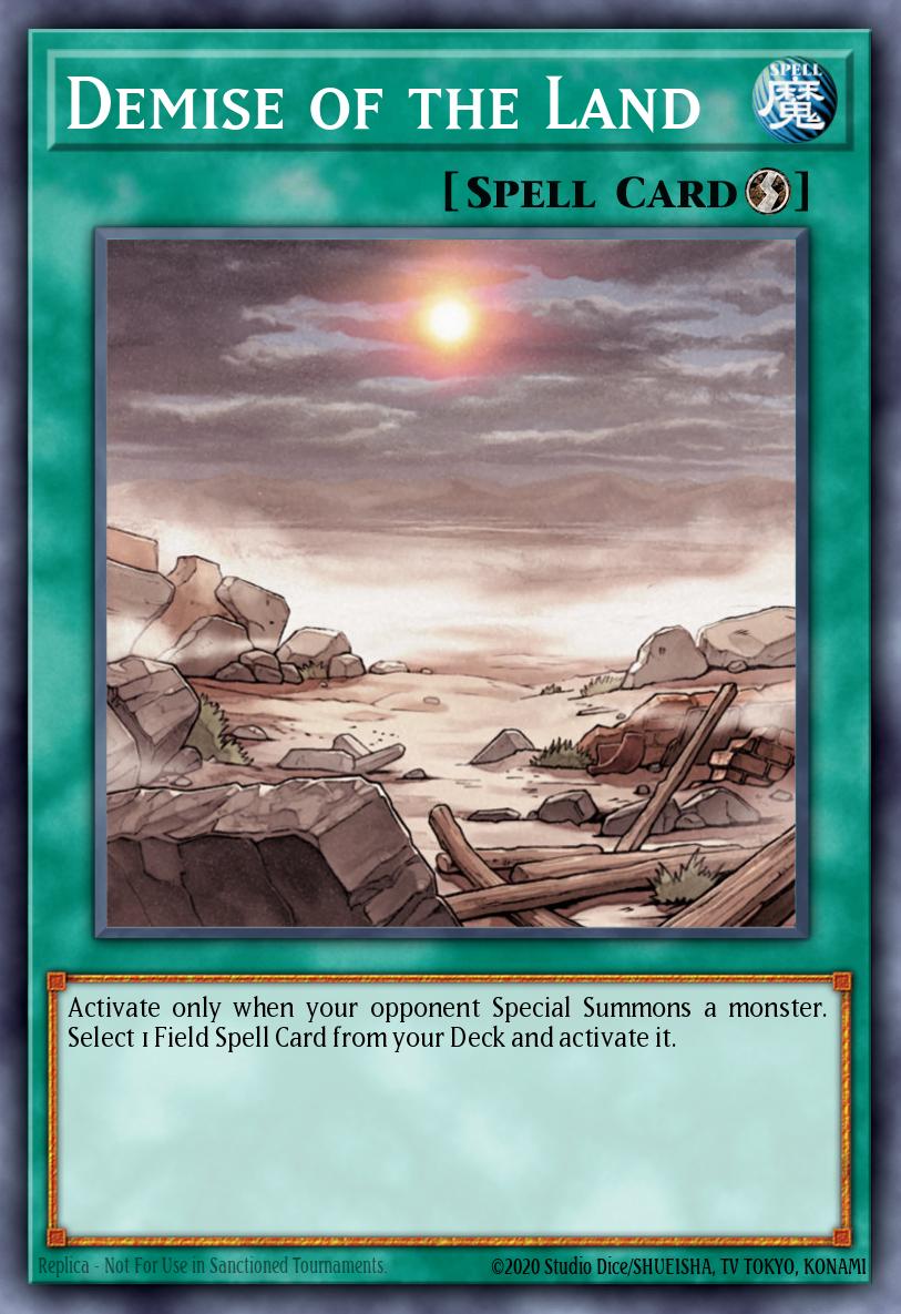 Demise of the Land card image