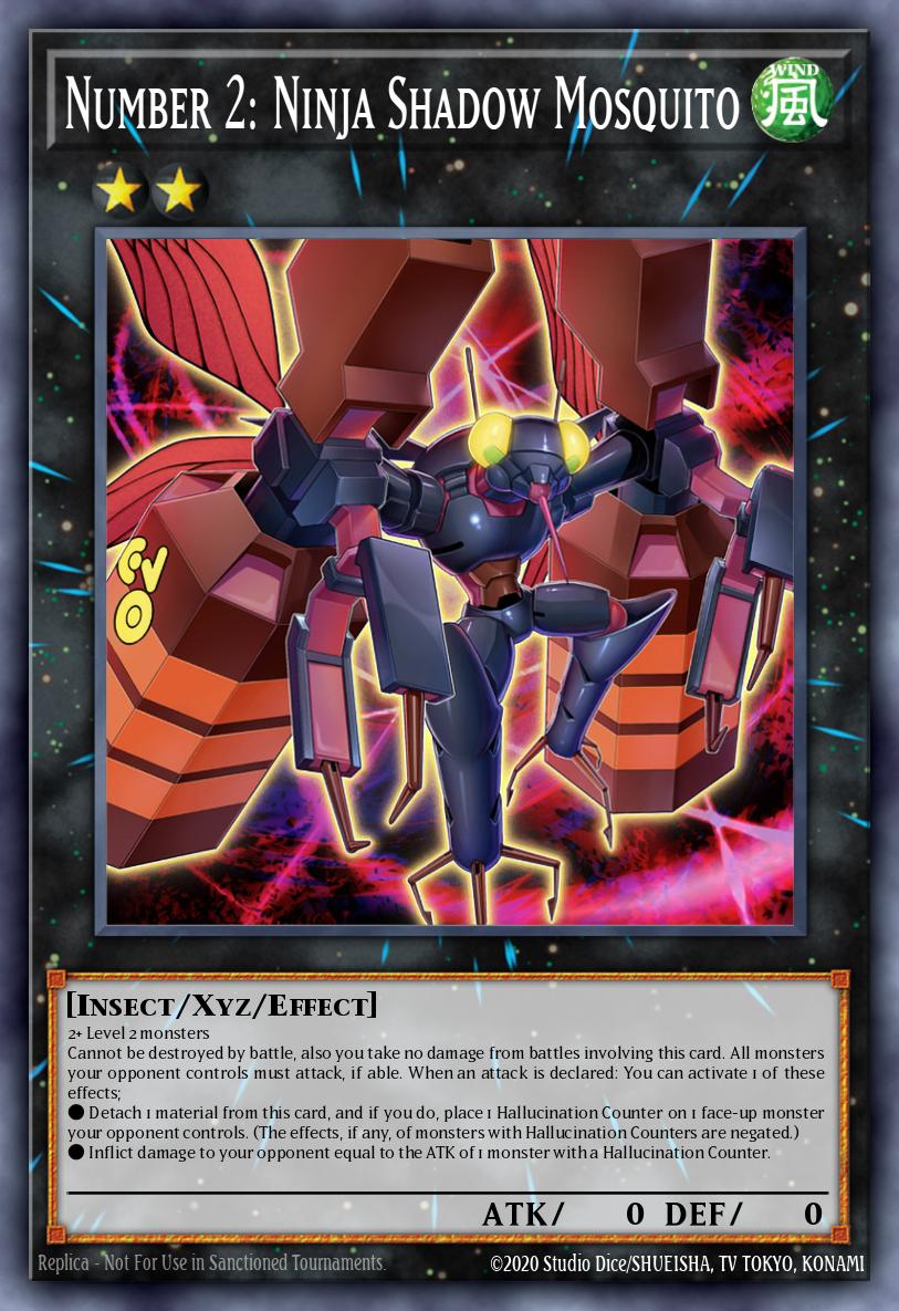 Number 2: Ninja Shadow Mosquito card image