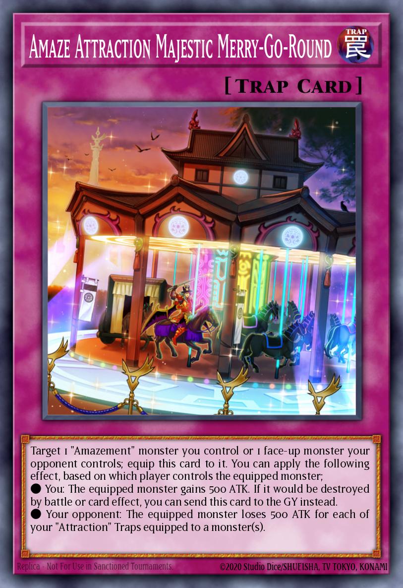 Amaze Attraction Majestic Merry-Go-Round card image