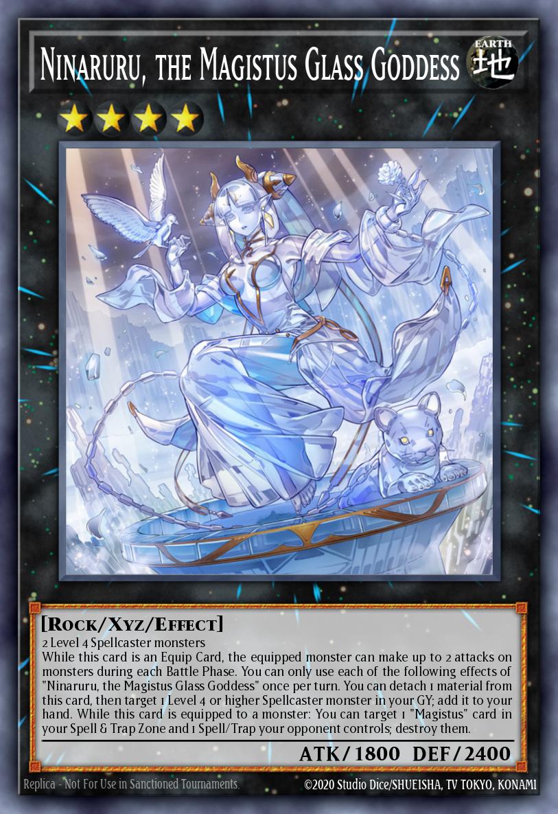 Ninaruru, the Magistus Glass Goddess card image
