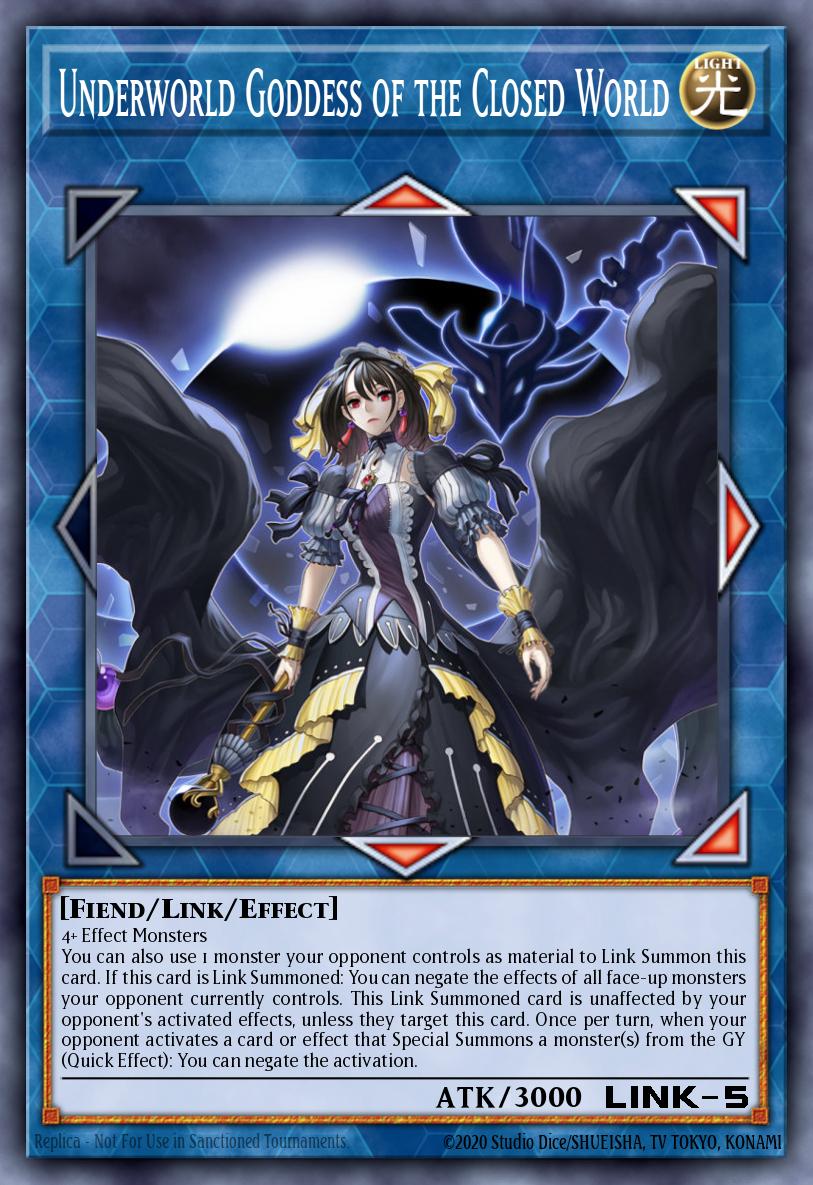 Underworld Goddess of the Closed World card image