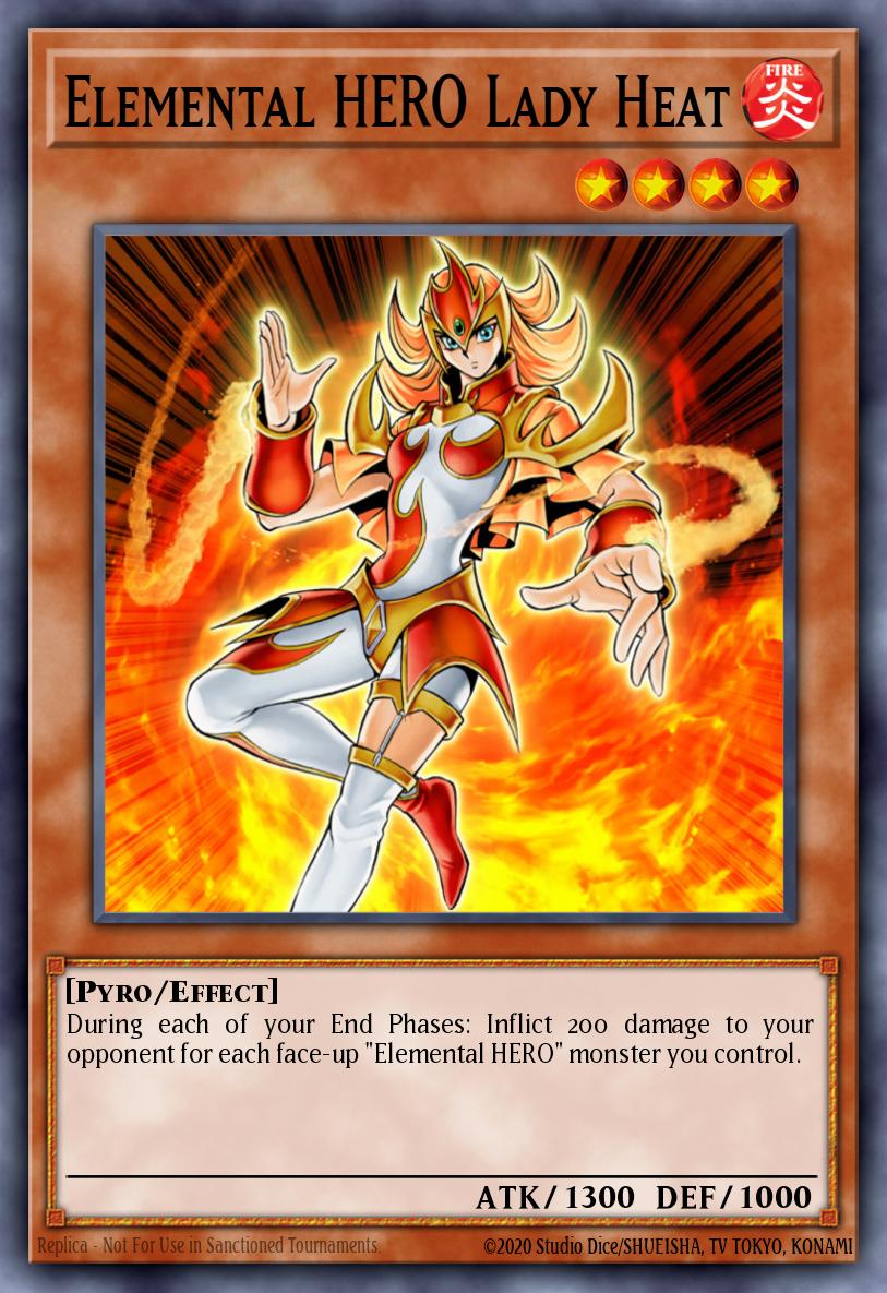 Elemental HERO Lady Heat card image