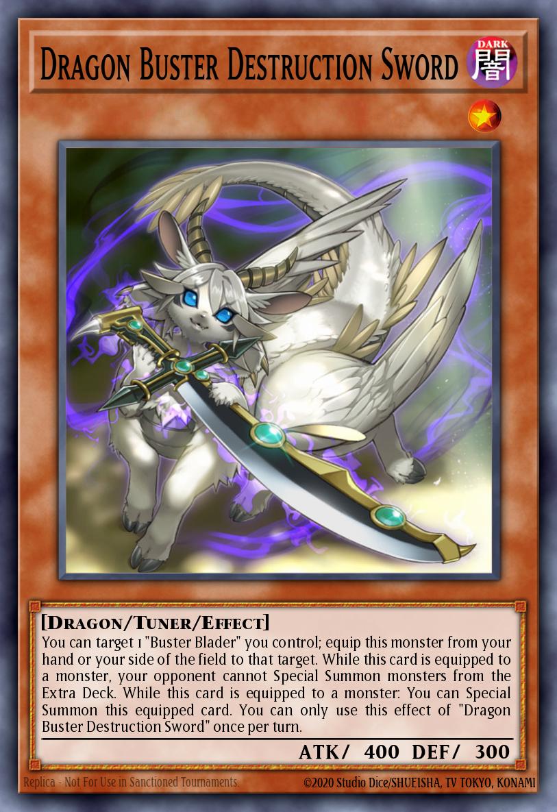 Dragon Buster Destruction Sword card image