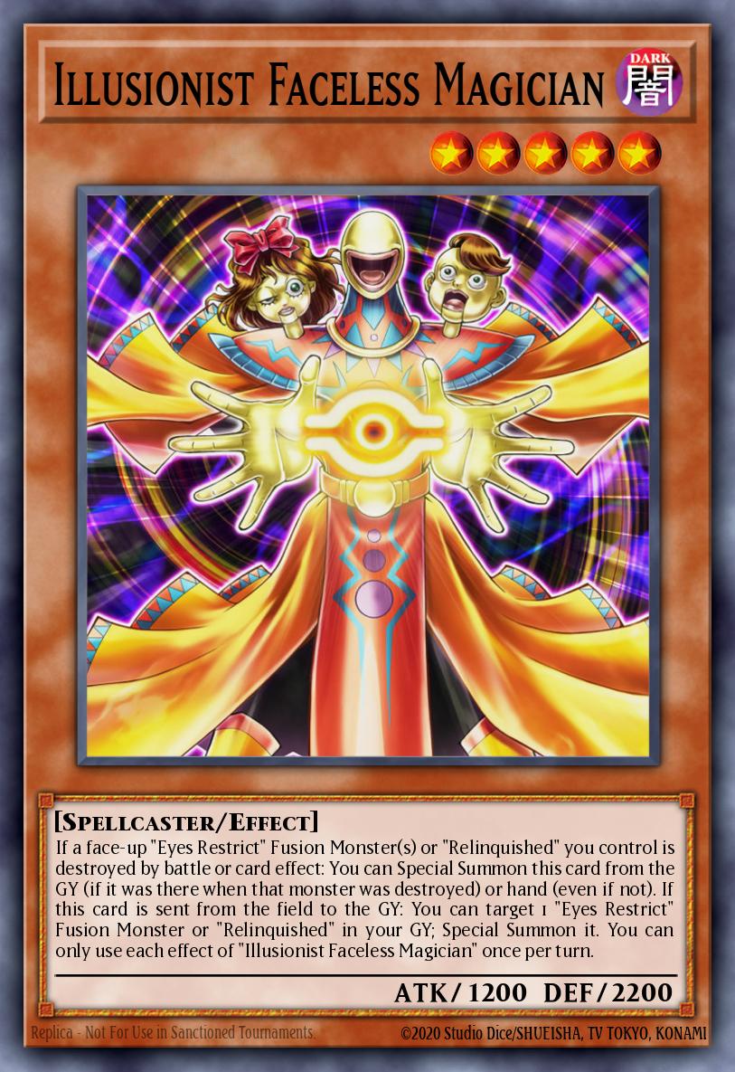 Illusionist Faceless Magician card image