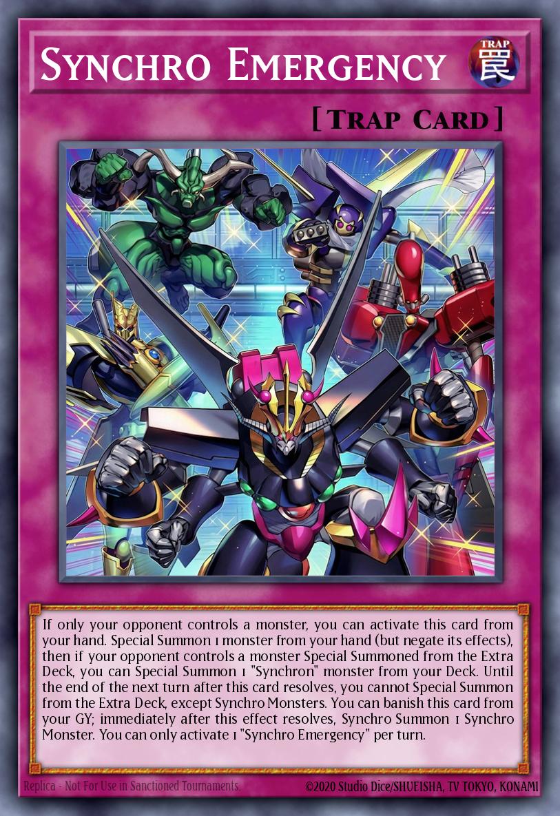 Synchro Emergency card image