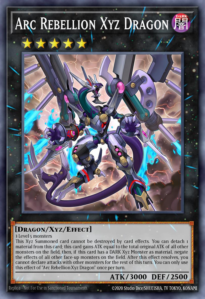 Arc Rebellion Xyz Dragon card image