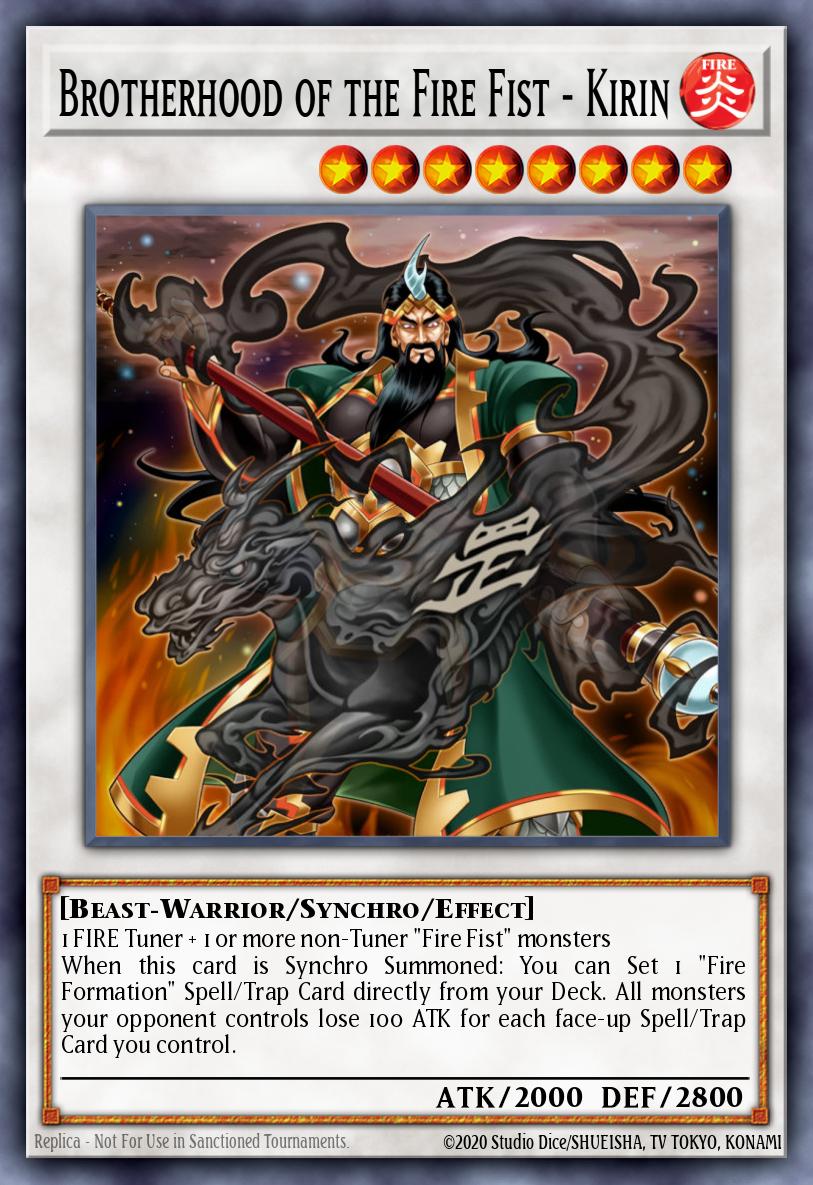 Brotherhood of the Fire Fist - Kirin card image
