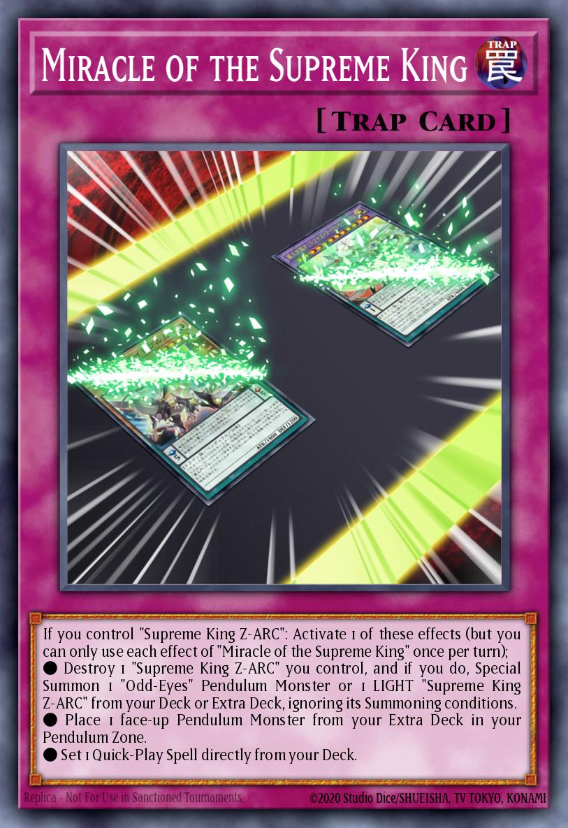 Miracle of the Supreme King card image
