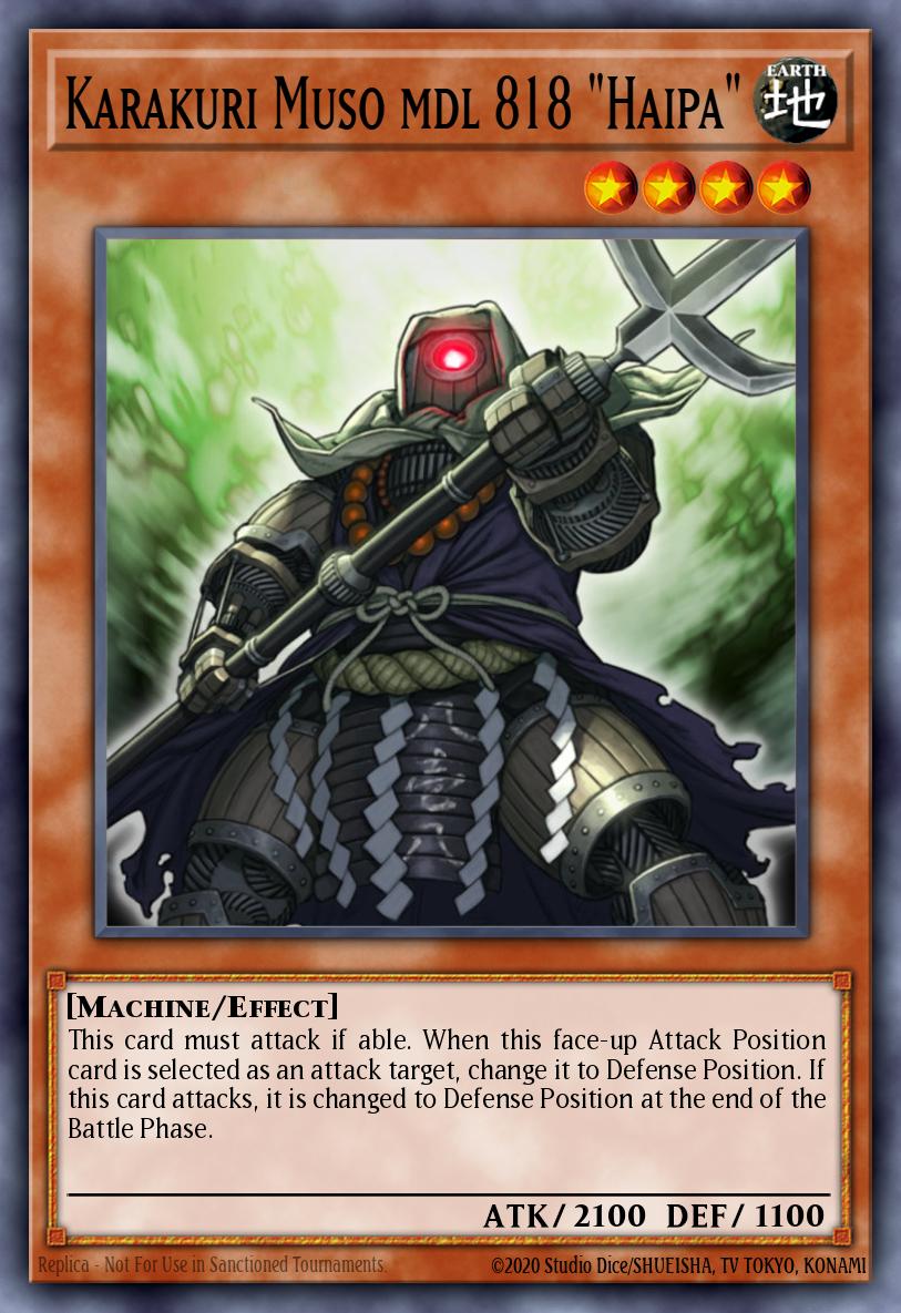 Karakuri Muso mdl 818 "Haipa" card image