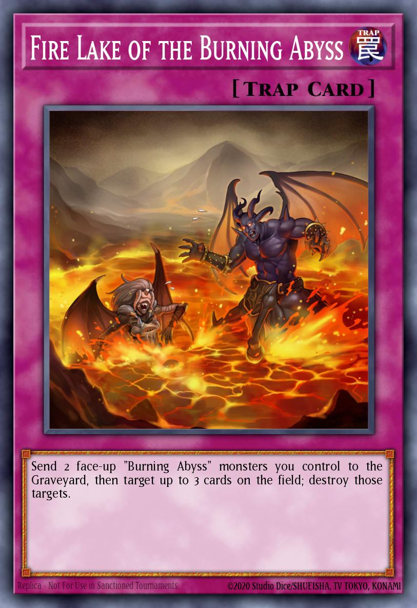 Fire Lake of the Burning Abyss card image