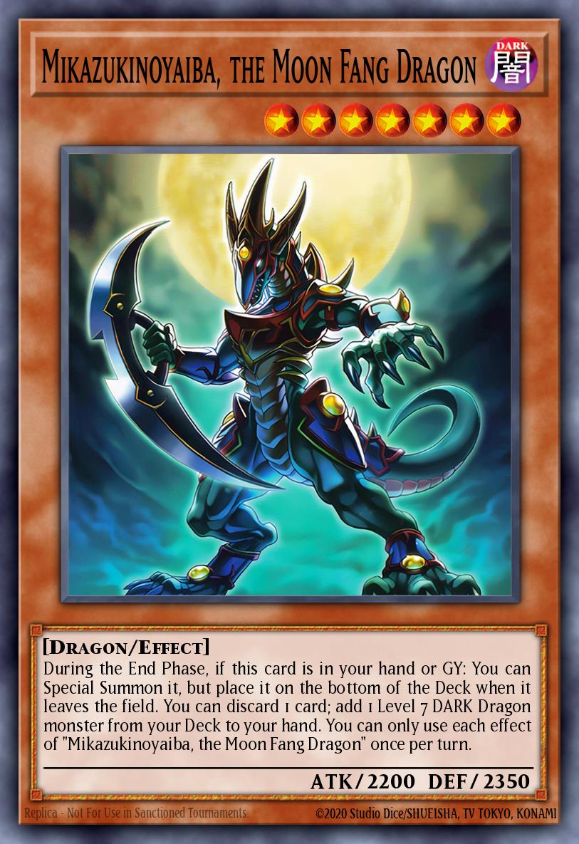 Mikazukinoyaiba, the Moon Fang Dragon card image