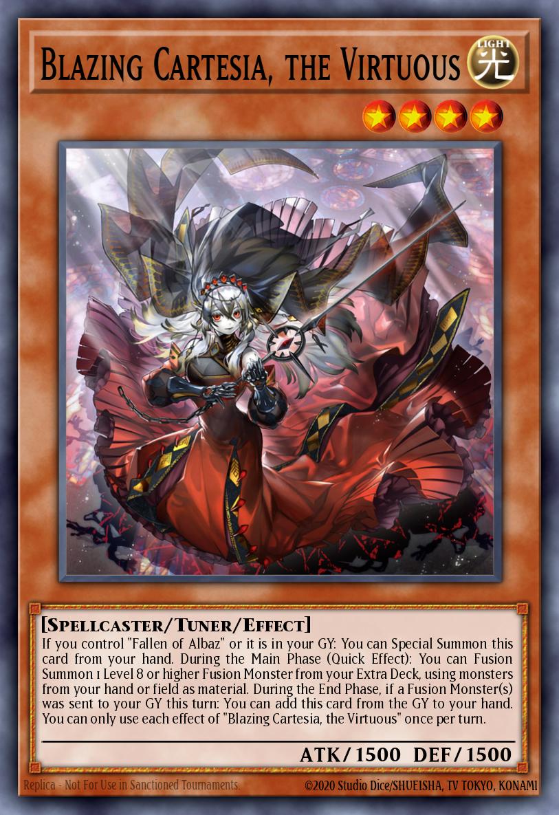 Blazing Cartesia, the Virtuous card image