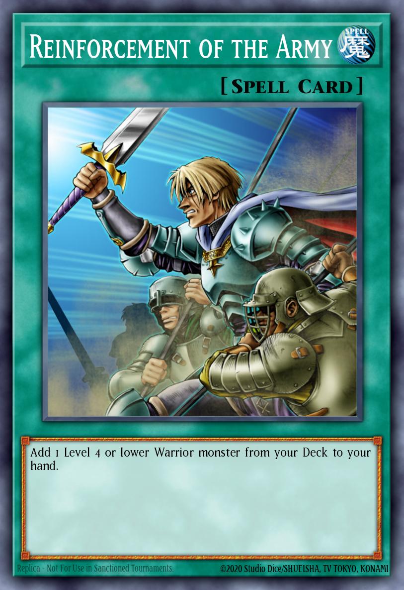 Reinforcement of the Army card image