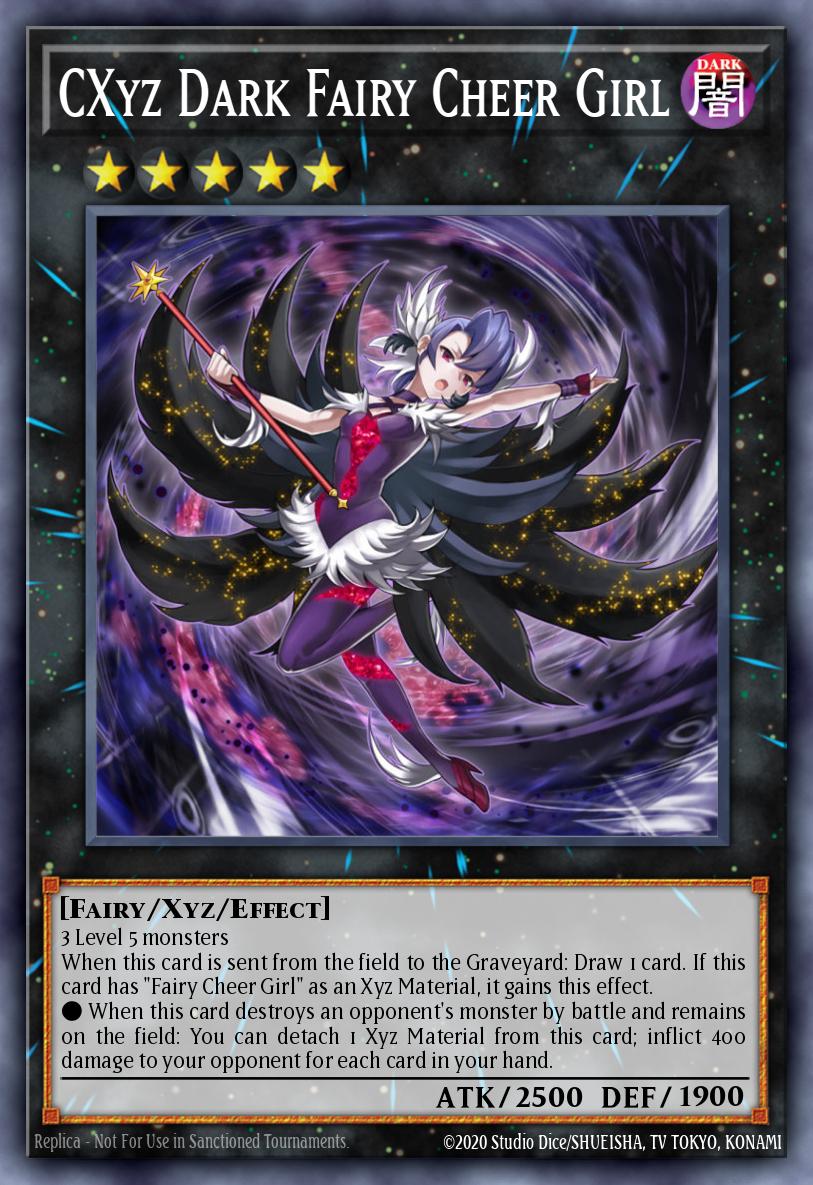 CXyz Dark Fairy Cheer Girl card image
