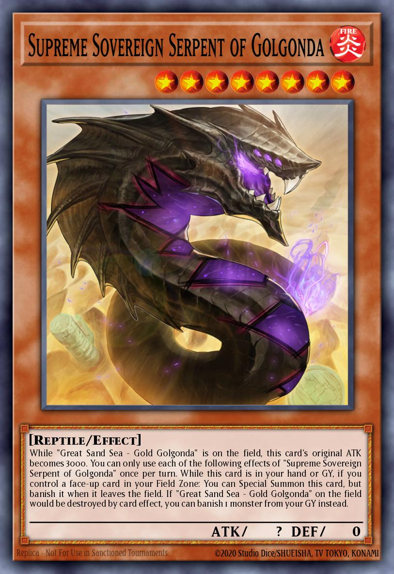 Supreme Sovereign Serpent of Golgonda card image