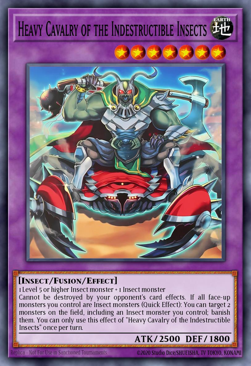 Heavy Cavalry of the Indestructible Insects card image