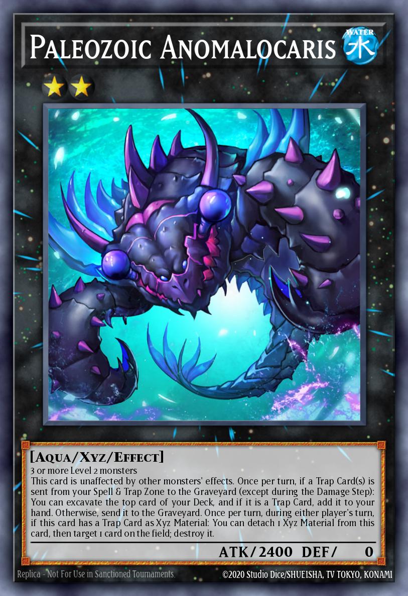 Paleozoic Anomalocaris card image