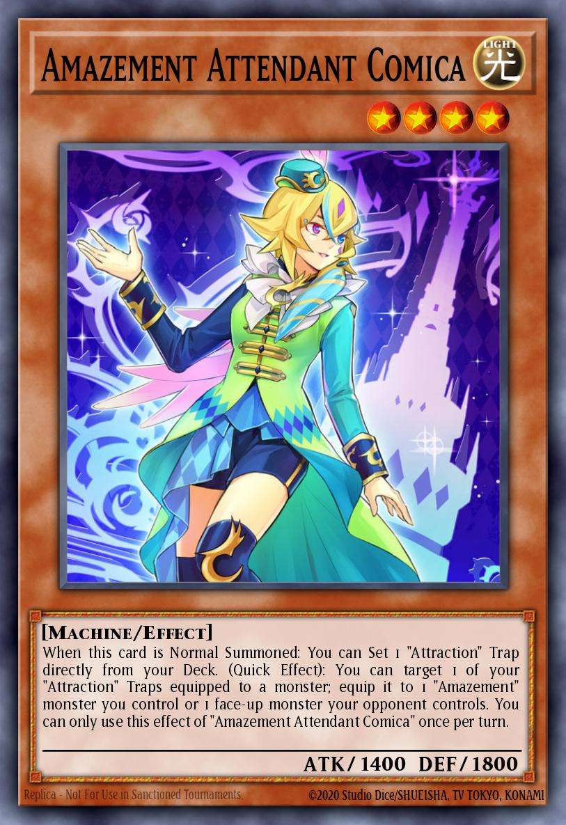 Amazement Attendant Comica card image