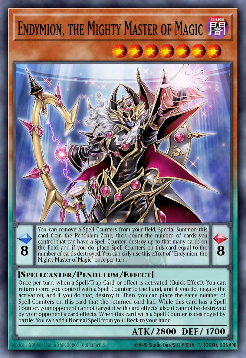 Endymion, the Mighty Master of Magic card image
