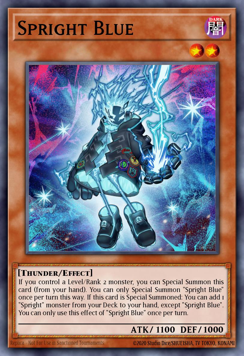 Spright Blue card image