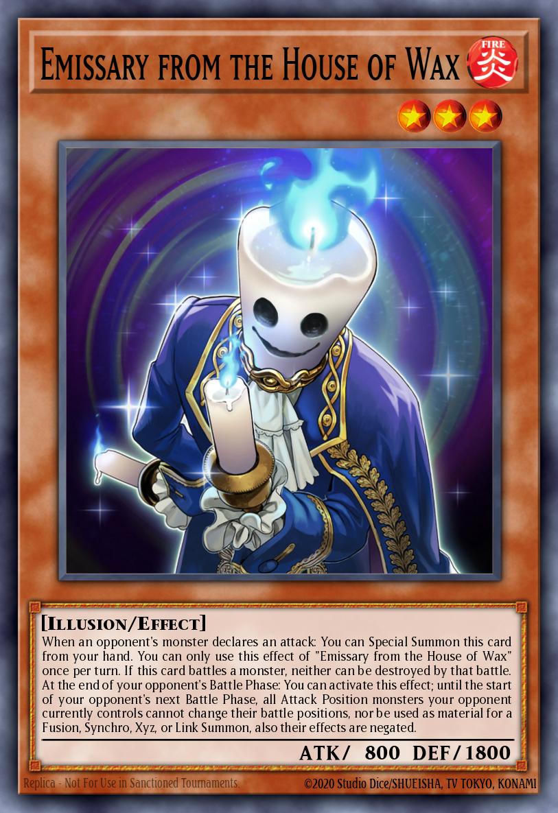 Emissary from the House of Wax card image