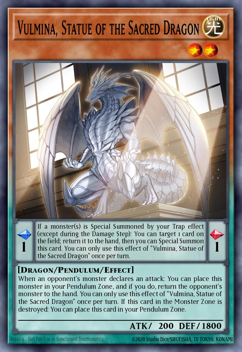 Vulmina, Statue of the Sacred Dragon card image