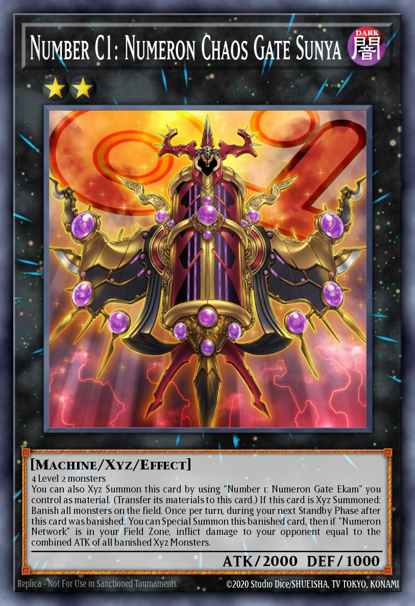 Number C1: Numeron Chaos Gate Sunya card image