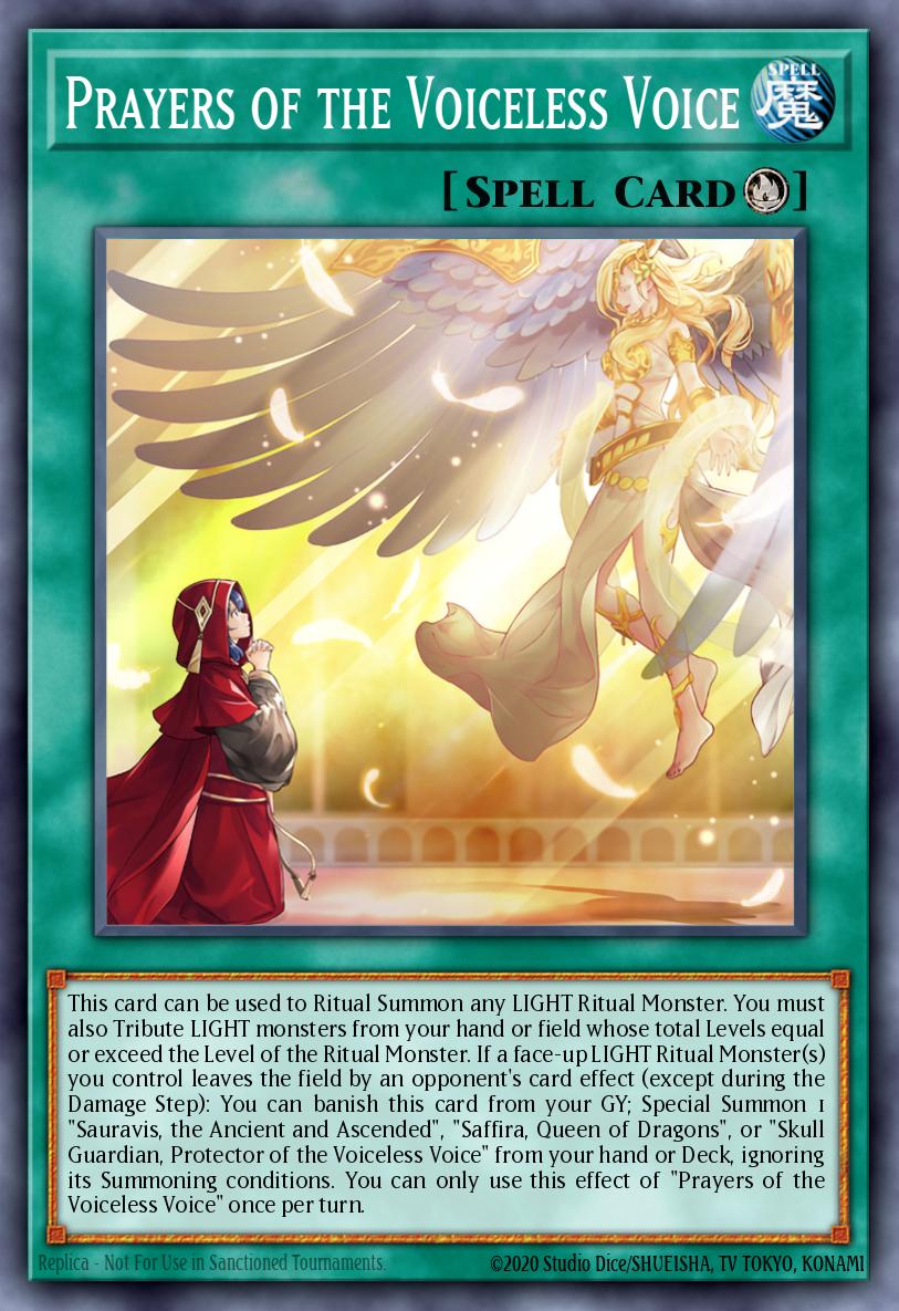 Prayers of the Voiceless Voice card image