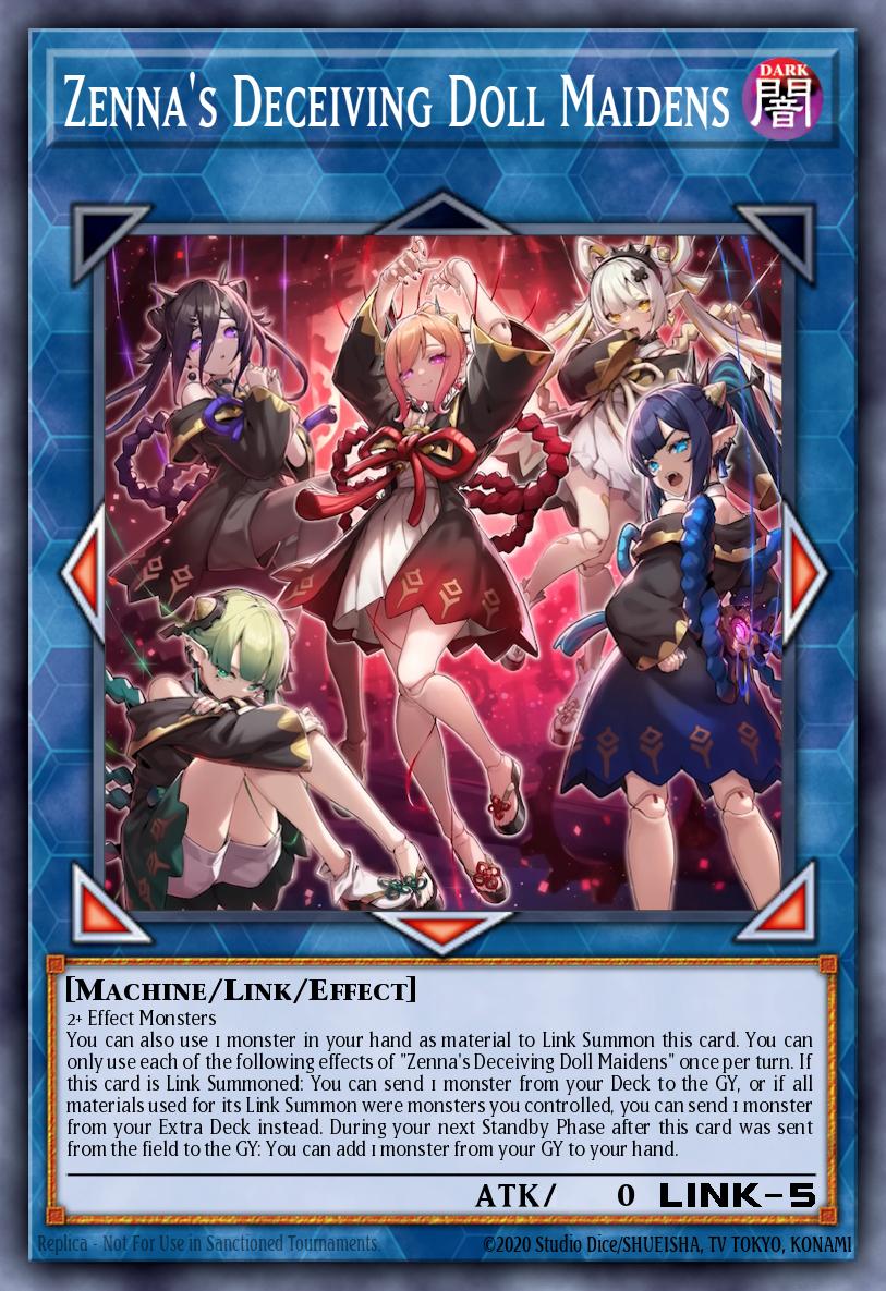Zenna's Deceiving Doll Maidens card image