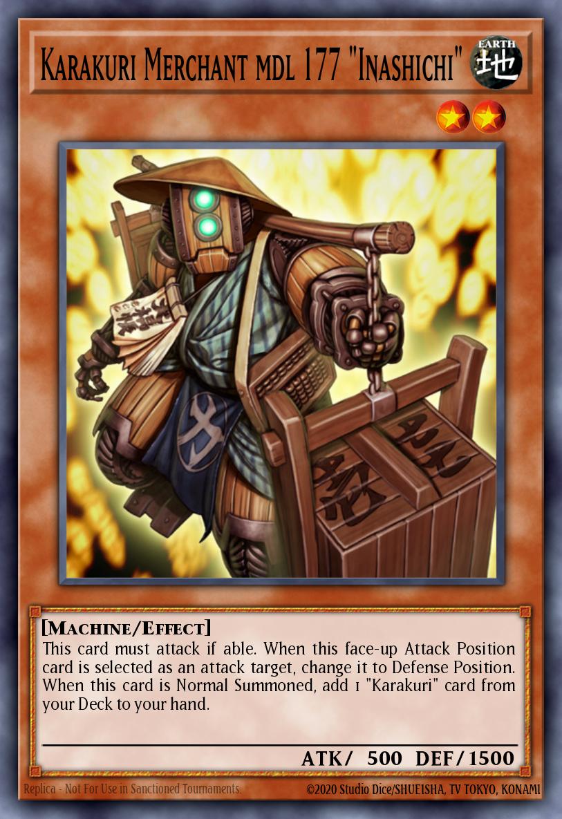 Karakuri Merchant mdl 177 "Inashichi" card image