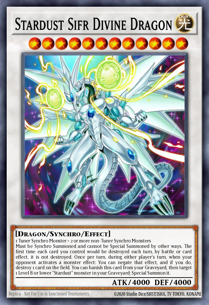Stardust Sifr Divine Dragon card image