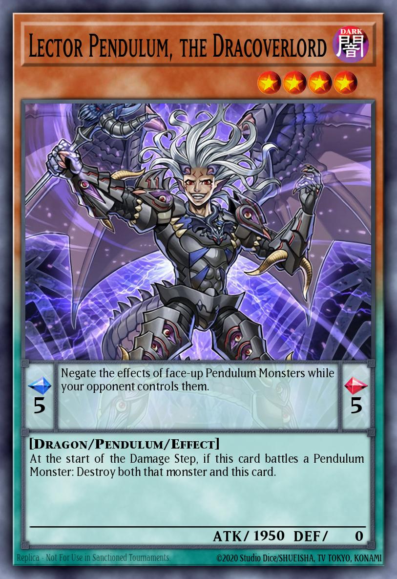 Lector Pendulum, the Dracoverlord card image