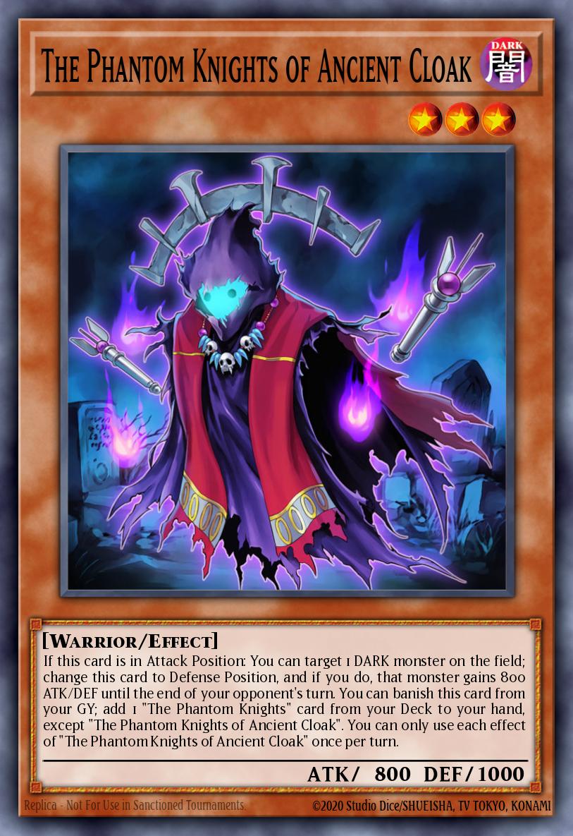 The Phantom Knights of Ancient Cloak card image