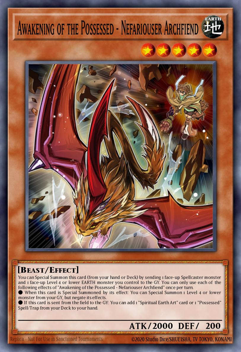 Awakening of the Possessed - Nefariouser Archfiend card image