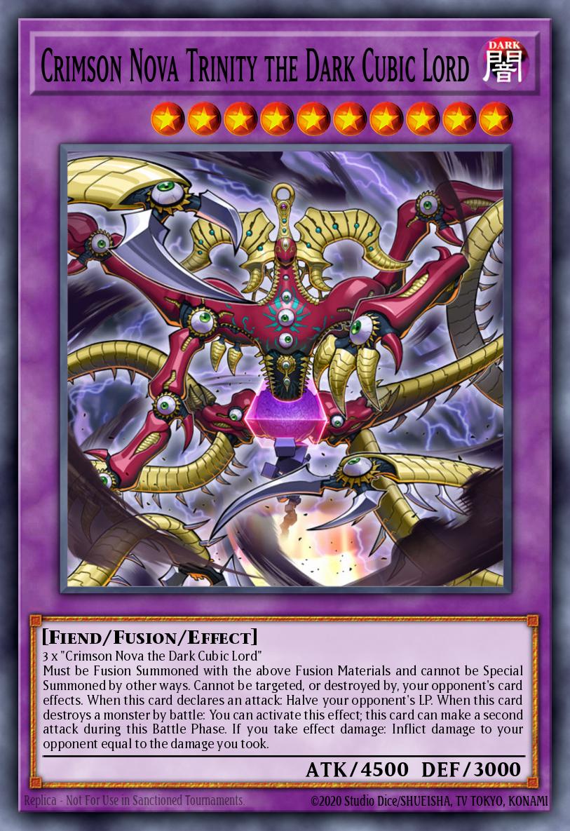 Crimson Nova Trinity the Dark Cubic Lord card image