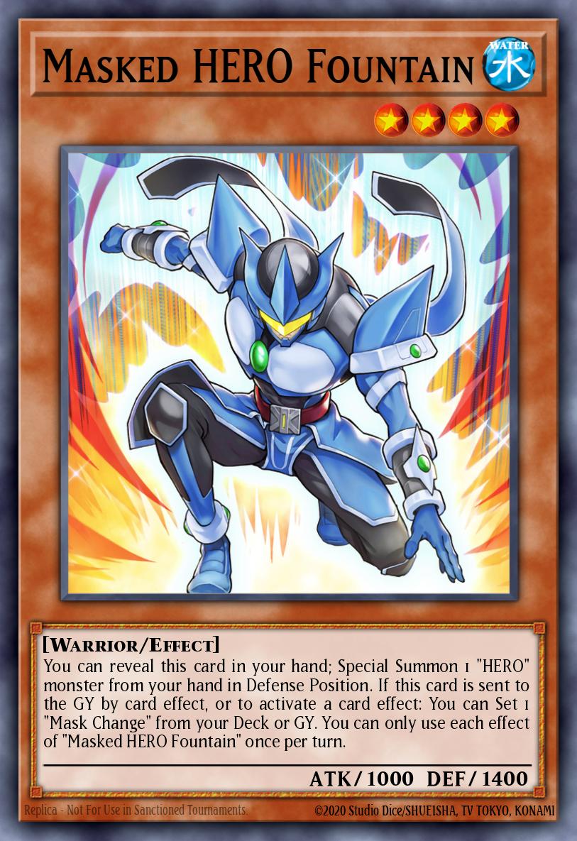 Masked HERO Fountain card image