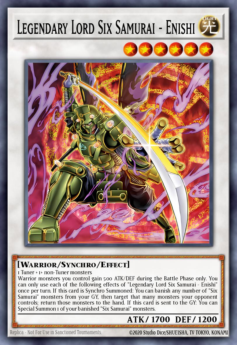 Legendary Lord Six Samurai - Enishi card image