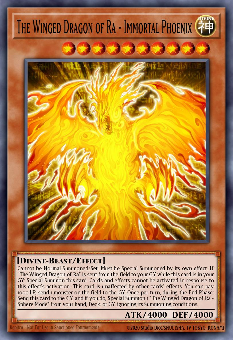 The Winged Dragon of Ra - Immortal Phoenix card image