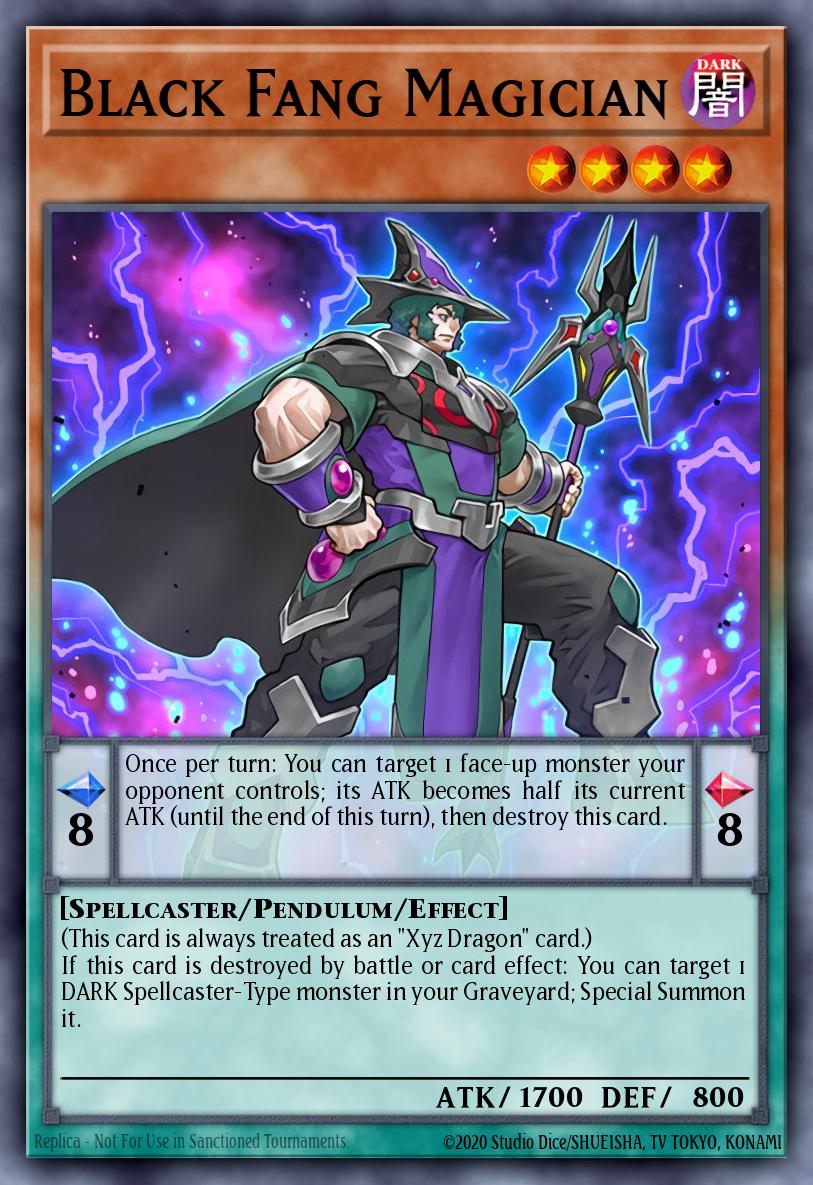 Black Fang Magician card image