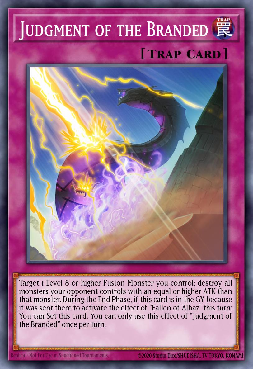 Judgment of the Branded card image